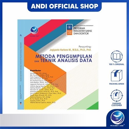 Penerbit Andi - Metoda Pengumpulan Dan Teknik Analisis Data | Lazada ...