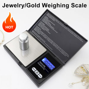 Jewelry Scale Portable 0.01g Precision Gold Pocket Scale Mini Palm Electronic Scale for Jewelry Gold