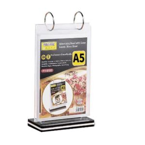 ป้ายใส่เมนูห้อยห่วง ป้ายตั้งโต๊ะ ป้ายโฆษณาตั้งโต๊ะ A4 A5 A6 ซอง ชนิดห้อยห่วง