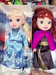 Childrens sleeping music doll with big eyes exquisite doll