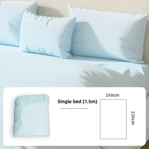 CHLOCH with Elastic Bands Disposable Fitted Sheet Non-woven Non Slip Disposable Bed Sheet Portable Single Bed Mattress Covers Hotel