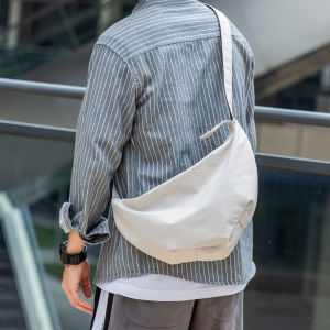 Moyyi Chuối Túi đeo thắt lưng ni lông sức chứa lớn Túi đeo thắt lưng Messenger Ví Túi xách cột đầu hình há cảo Giản Dị Túi Xách Túi Đeo Vai Phụ Nữ Người Đàn Ông Du Lịch túi đựng tài liệu