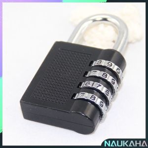 NAU.K 4 Digit Number Combination Padlock Extra Large Resettable for School Gym Locker Outdoor Fence Hasp