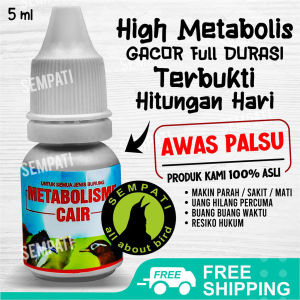 SEMPATI Metabolisme Cair Obat Burung Sakit Macet Bunyi Mabung Tidak Tuntas PBOBYNP1