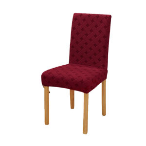 Thickened Cross Jacquard Chair Cover Elastic Antifouling All-Season Universal Seat Cover