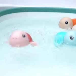 Uốn lượn rùa Đồ chơi tắm trẻ sơ sinh đồ chơi nhà tắm đồng hồ tương tác nổi trong hồ bơi đồ chơi tắm trong nhà Đồ chơi tắm bé quà tặng