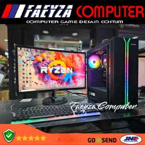 PC GAMING INTEL CORE I5 6400 GEN6 | RAM 16GB DDR4 | VGA 4GB 128 BIT DDR5 include 24inc