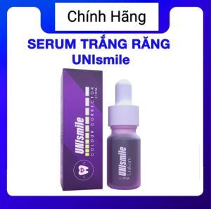 Serum Trắng Răng Unismile Dung Tích 10ml Hỗ Trợ Cải Thiện Vết Ố Vàng Unikare