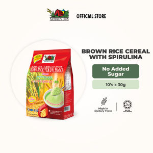 NATURES OWN Brown Rice Cereal Spirulina-No Added Sugar