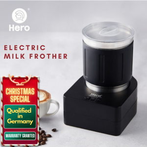 HERO Automatic Milk Frother Machine Milk Foam Maker Milk Heater Electric Milk Frother Espresso Coffee Milk Frother