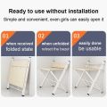 KEKEE/ Folding Double Layer Office Desk 2 Layer Multiple Use Adjustable Laptop Table Stand Portable Standing Bed Desk Foldable Meja Lipa可折叠书桌. 