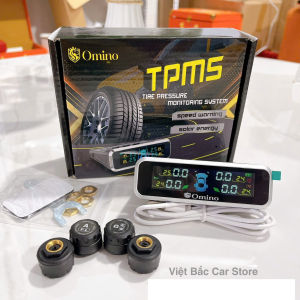 Bộ Cảm biến áp suất lốp TPMS hãng OMINO van ngoài lắp đặt dễ  - Việt Bắc Car Store