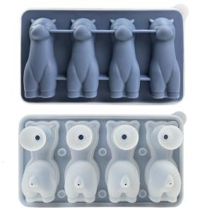 Ice Trays Lovely Alpacas Shape Ice Maker Ice Silicone Mold for CocktailsWhiskeysSoups and Frozens Treat Nonstick
