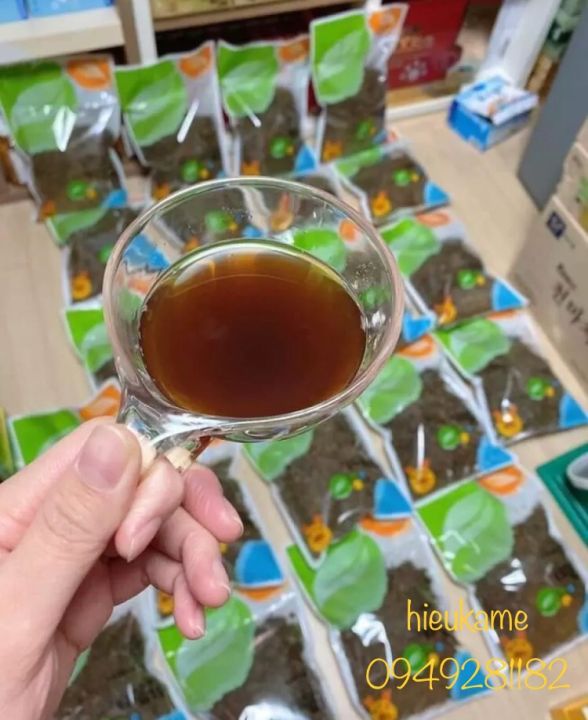 Trà hoa sâm Hàn Quốc, Trà hoa sâm đất tốt cho sức khoẻ giảm mỡ máu, điều hoà huyết áp, giảm men gan