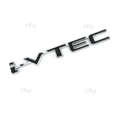 3D VTEC Logo Metal Emblem Badge Decals Car Sticker for Honda City Cb400 I-VTEC Vfr800 Cb750 Civic Accord Odyssey Spirior CRV SUV .DriveProAuto .PuraAutoRepair