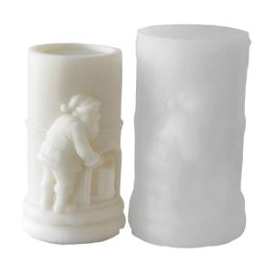 Đa năng lễ hội Santa Claus xi lanh khuôn trang trí ngày lễ