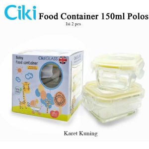 [ BISA COD ] Ciki Food Container / tempat simpan makanan bayi /anak / anti tumpah / aman