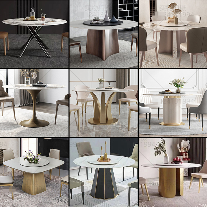 SY Light Luxury steel leg stand frame base for round table dining table ...