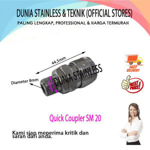 Quick Coupler SM 20 untuk selang kompresor