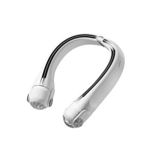 USB mini có thể sạc lại quạt đeo cổ không cánh quạt không ồn mạnh mẽ gió mát