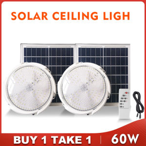 【 BUY 1 TAKE 3】Solar Light Indoor Led Lights Bulb Outdoor Waterproof For Room Ceiling Christmas Lamp 500W Solar Light Outdoor LED Lights
