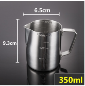 Stainless Steel Frothing Pitcher Pull Flower Cup Cappuccino Coffee Milk frother Mugs Pull Espresso