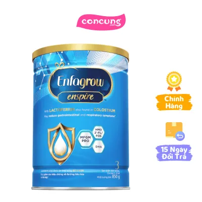 Sản phẩm dinh dưỡng Enfagrow Enspire 3 cho trẻ 2-6 tuổi 850g