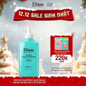 Dầu Gội Đầu Tẩy Tế Bào Chết Diane Perfect Beauty Extra Scalp Refresh Liquid Shampoo