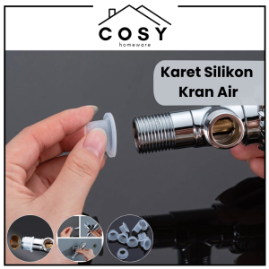 COSY Karet Silikon Pengganti Sealtape Kran Air Silicon Rubber Ring Anti Rembes Anti Bocor Karet Seal Silicone 1/2 inch Karet Serbaguna