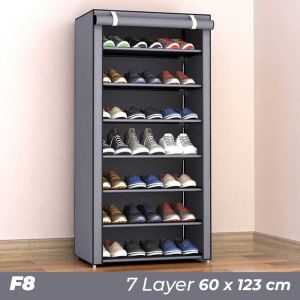 RAK SEPATU SUSUN PORTABLE RAK Sepatu rak sepatu 9 susun 10 tingkat