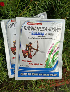 [VTNN TIEN KHOA] Trừ chích hút rầy rệp bọ trĩ... RAYNANUSA 400WP hiệu SUPAREP gói 100 gram