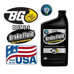 BG Dot 5.1 Brake Fluid 32 oz. Made in USA (946ml)