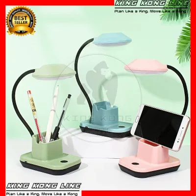 Lampu Belajar LED FY7714 Table Lamp Light Rechargeable Serbaguna 4002