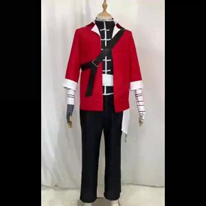2025Anime Frieren di kostum Cosplay pengebumian askar Stark saman penuh jaket jaket Sweater seluar panjang Set Anime kostum berperanan09/08