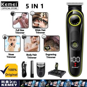 Kemei KM-696 Multifunctional Hair Clipper Electric MenS Hair Trimmer Electric Shaver Razor Nose Hair Trimmer For Men