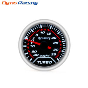 Dynoracing Boost gauge 2" 52mm Smoke Lens Turbo Gauge Boost Gauge -30 In.hg~35 Psi Car Gauge Car Meter
