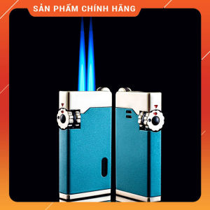 Hộp Quẹt Bật Lửa Gas Jobon ZB-999 Khò 2 Tia Mạnh Mẽ - Giao Màu Ngẫu Nhiên
