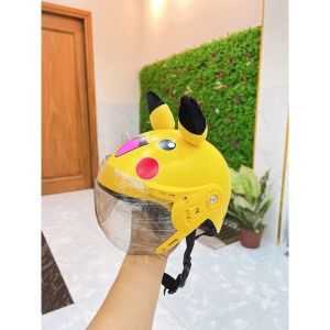 DANSHOP Nón Bảo Hiểm Tai Thú Trẻ Em Có Kính Cho Bé 1 đến 4 Tuổi cho bé trai và gái có đủ màu AN TOÀN THỜI TRANG GIÁ TỐT