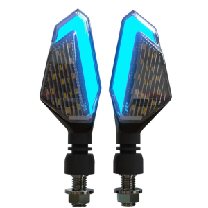 PMShop Signal Lamp Flasher Motorcycle LED Turn Signal Lights Motorcycle Blinker Front Rear Lingt For ebike Nmax Pcx Adv Mio Click 2PCS