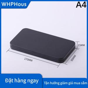 WHPHous Giấy tiền chủ tinplate tiền tệ khay kim loại nhỏ tiền mặt lưu trữ hộp thuận tiện tiền bảo vệ trường hợp y học tổ chức
