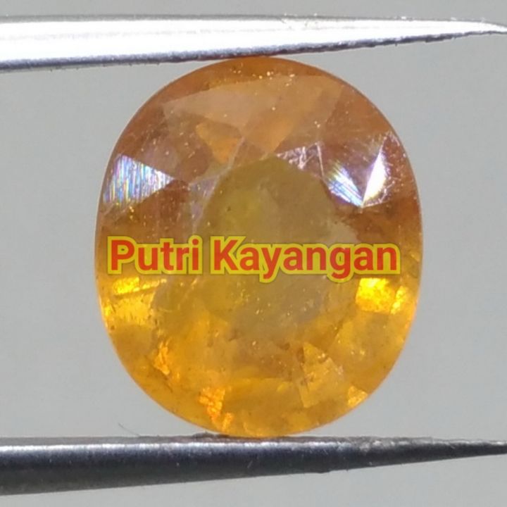 Batu Safir Kuning Natural Yellow Sapphire Lazada Indonesia