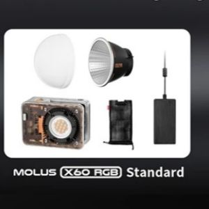 ZHIYUN MOLUS X60 60W Bi Color COB Light X60RGB RGB Video Lights LED Pocket Fill Lamp Portable Photography Lighting
