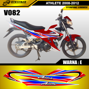 Stiker striping variasi kawasaki athlete tahun 2008-2010