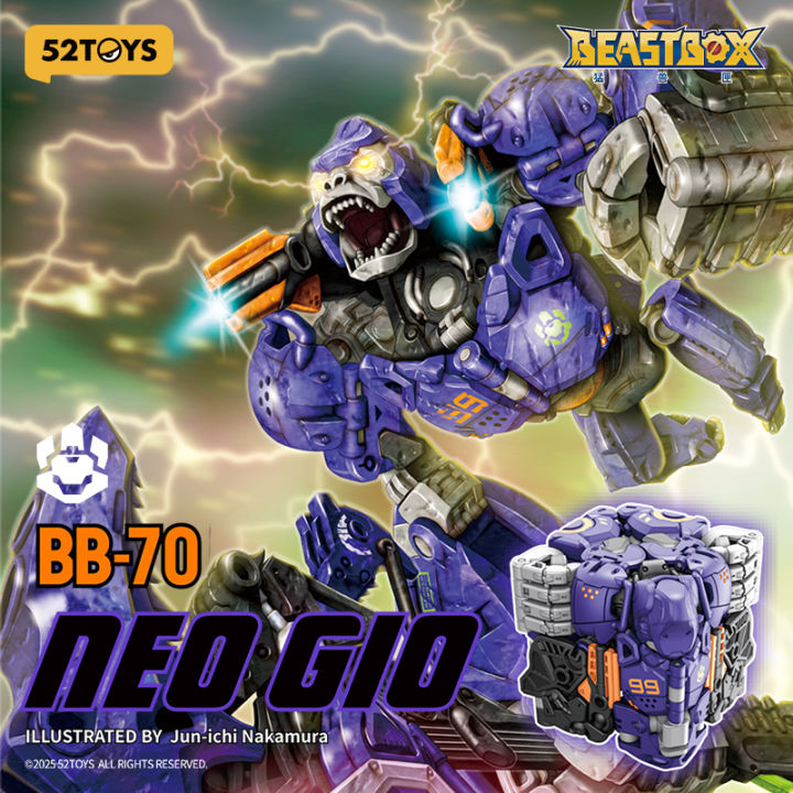 52TOYS BEASTBOX BB-70 NEO GIO WITH BONUS BB-70 NEO GIO Mecha