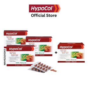 HypoCol Triple Pack + Single Pack (90s x 4)