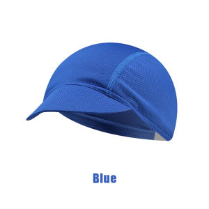 Sports Cycling Bike Cap Outdoor Portable Dustproof Quick-Drying Breathable Bicycle Riding Cap Summer Sun UV Protection Elastic Mesh Fabrics Cycling Hat