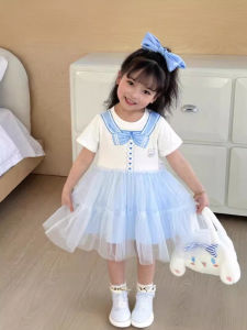 Twinkle Margie Dress Baju Gaun Anak Perempuan Princess Katun Tutu Dress Summer 2025 New Nets Dress Cotton Tutu Sanrio
