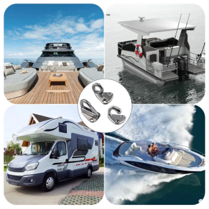 สแตนเลส316คลิปทางทะเลสำหรับตะขอบังโคลนสำหรับเชือกคลิปตะขอสำหรับพวงกุญแจสายจูงสุนัขการตั้งแคมป์