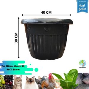 Pot Hitam 40 Grace High Quality