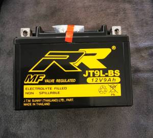 RR Y TX9-BS GTX9-BS JT9L-BSBattery bigbike แบตเตอร์รี่่บิคไบต์ แบตเคอร์รี่ R3 NINJA 250 300 650 Z800 ER6N VERSYS Honda yamaha kawasaki